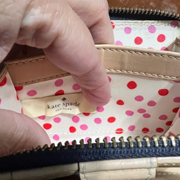 Kate Spade WELLESLEY CARA Snap Wallet with Zipper - Picture 6 of 9